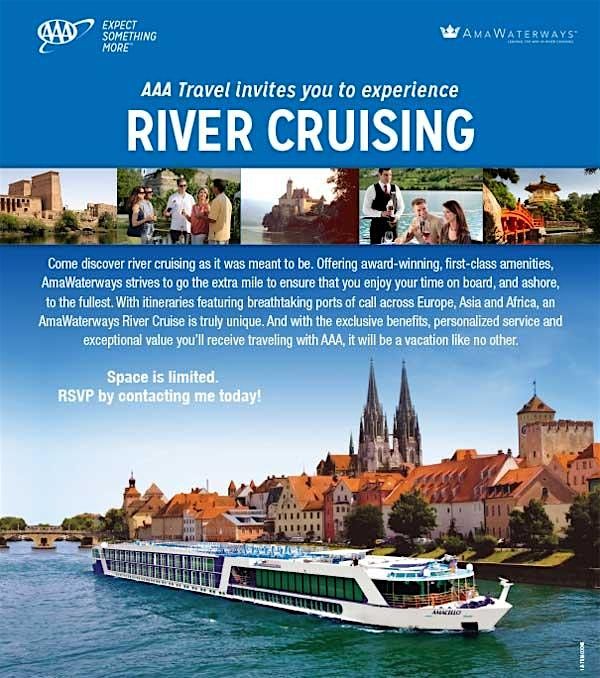 AAA Travel invites you to experience RIVER CRUISING., 15 May | Event in Myrtle Beach | AllEvents