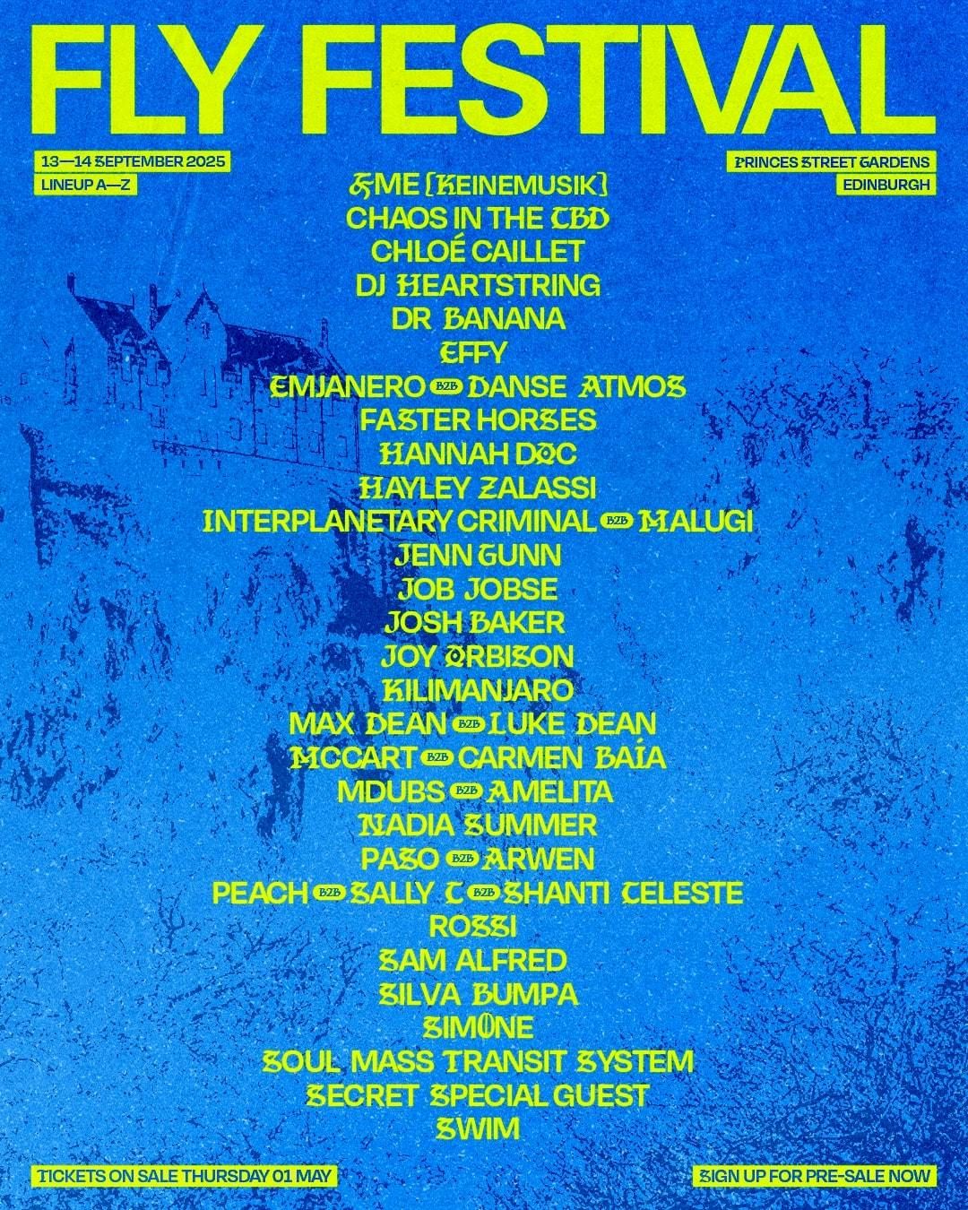 FLY Festival, 13 September | Event in Edinburgh | AllEvents