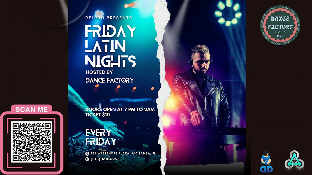 Friday Latin Nights @Dance Factory Tampa Bay! | Event in Tampa | AllEvents