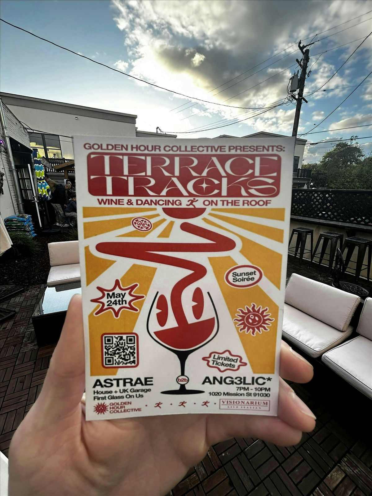 TERRACE TRACKS feat: ASTRAE, ANG3LIC*, 24 May | Event in South Pasadena | AllEvents