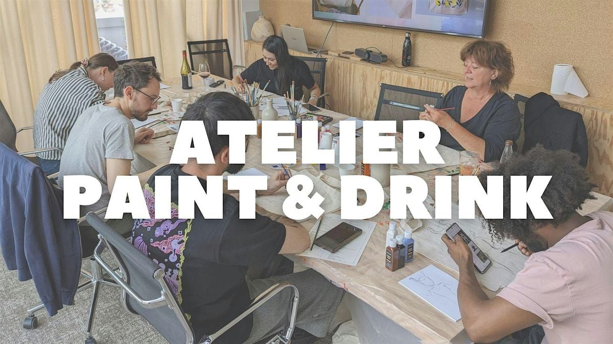 PAINT & DRINK, 14 October | Event in Grenoble | AllEvents