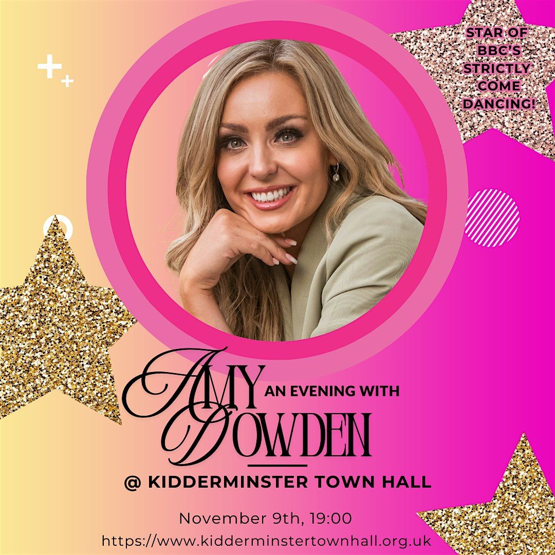 An Evening With Amy Dowden, 9 November | Event in Kidderminster | AllEvents