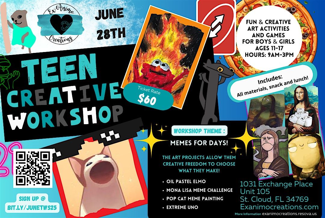 June Teen Workshop, 28 June | Event in St. Cloud | AllEvents