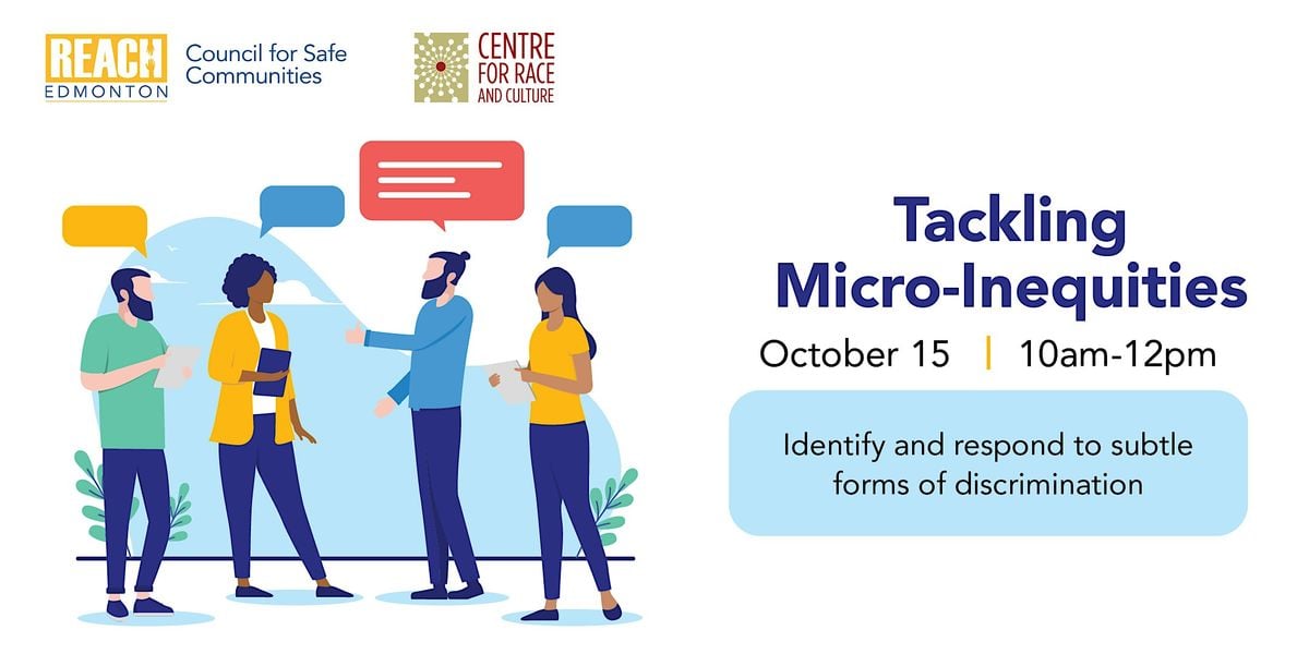 Tackling Micro-Inequities, 15 October | Event in Edmonton | AllEvents