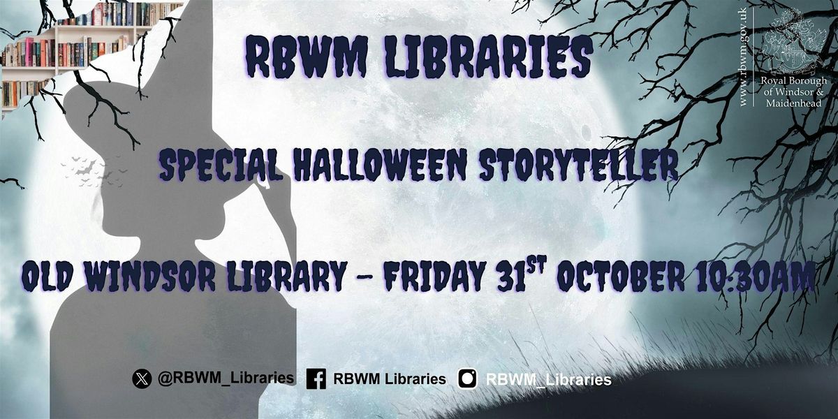 Special Halloween Storyteller, 31 October | Event in Old Windsor | AllEvents