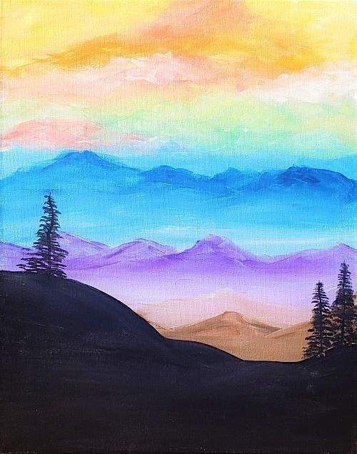 Join us for this beautiful Quiet Mt. Morning paint and sip painting event, 7 July | Event in Sacramento | AllEvents