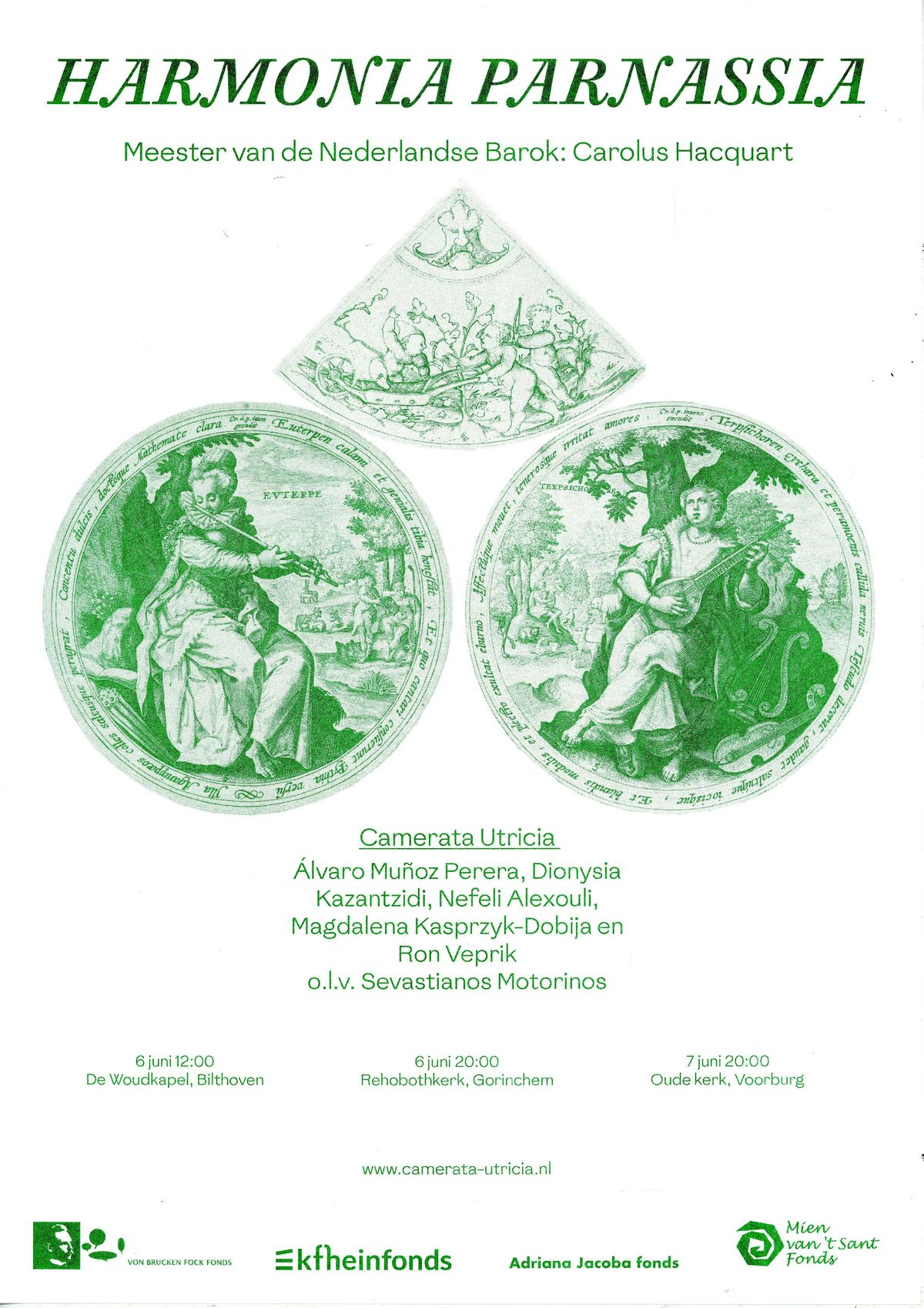 Harmonia Parnassia Meester van de Nederlandse Barok: Carolus Hacquart, 6 June | Event in Gorinchem | AllEvents