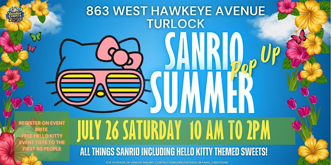 Sanrio Summer Pop Up, 26 July | Event in Turlock | AllEvents