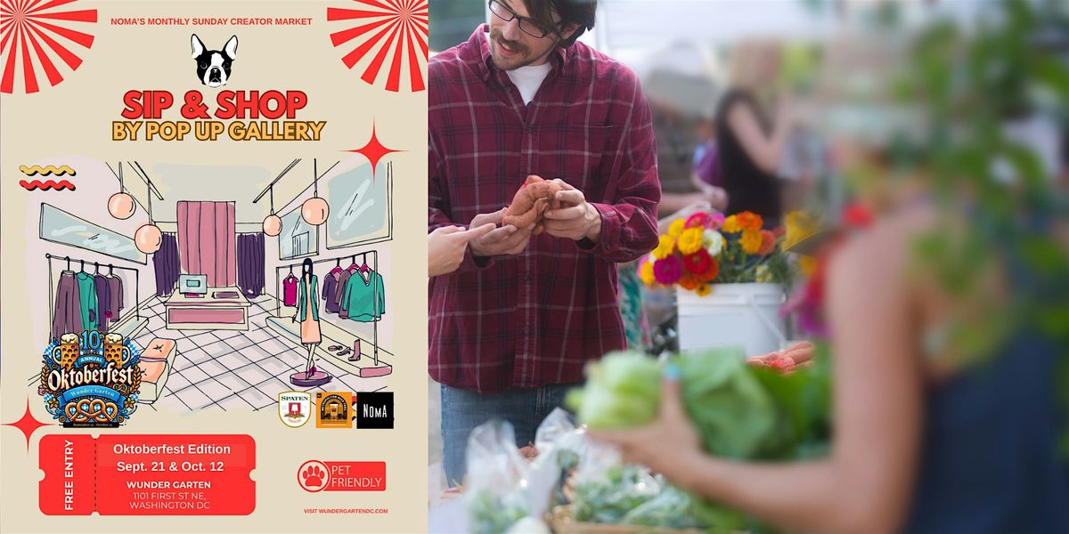 Sip & Shop by Popup Gallery: The Oktoberfest Edition | Event in Washington | AllEvents