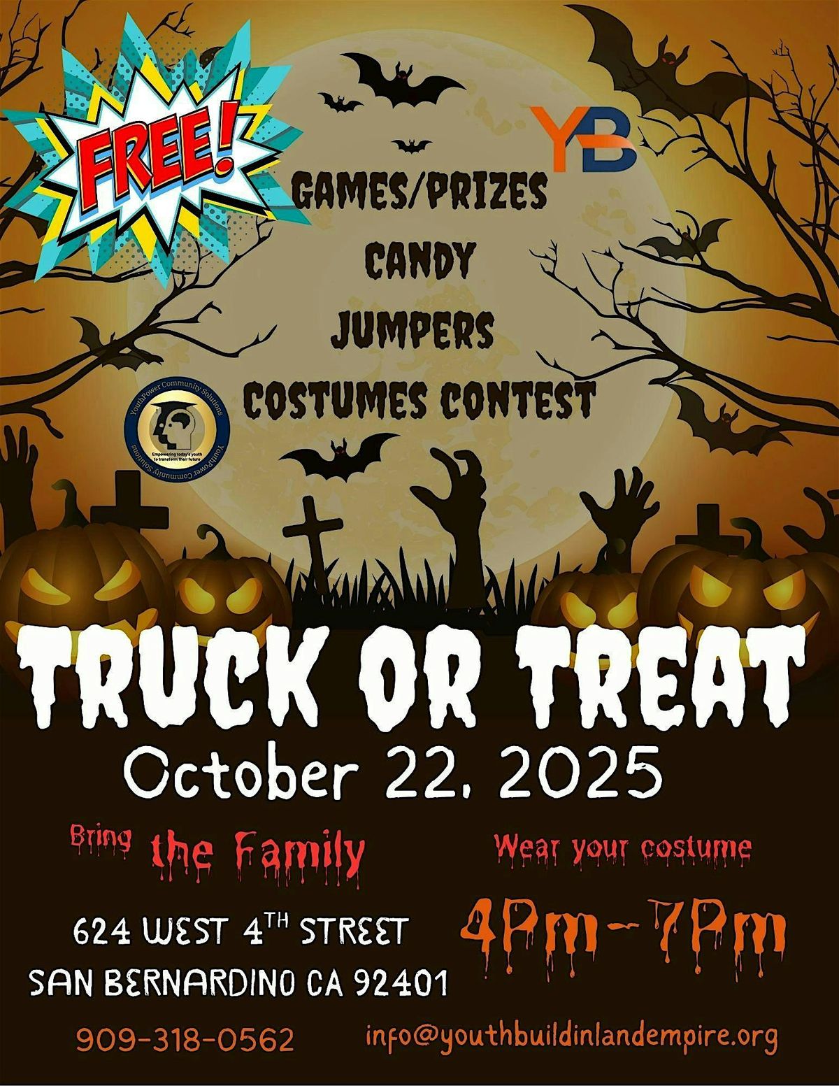 Trunk Or Treat, 22 October | Event in San Bernardino | AllEvents