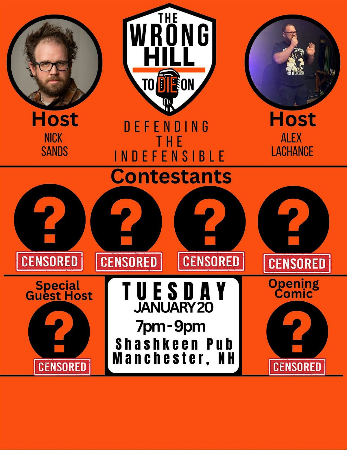 Wrong Hill To Die On #1, 20 January | Event in Manchester | AllEvents