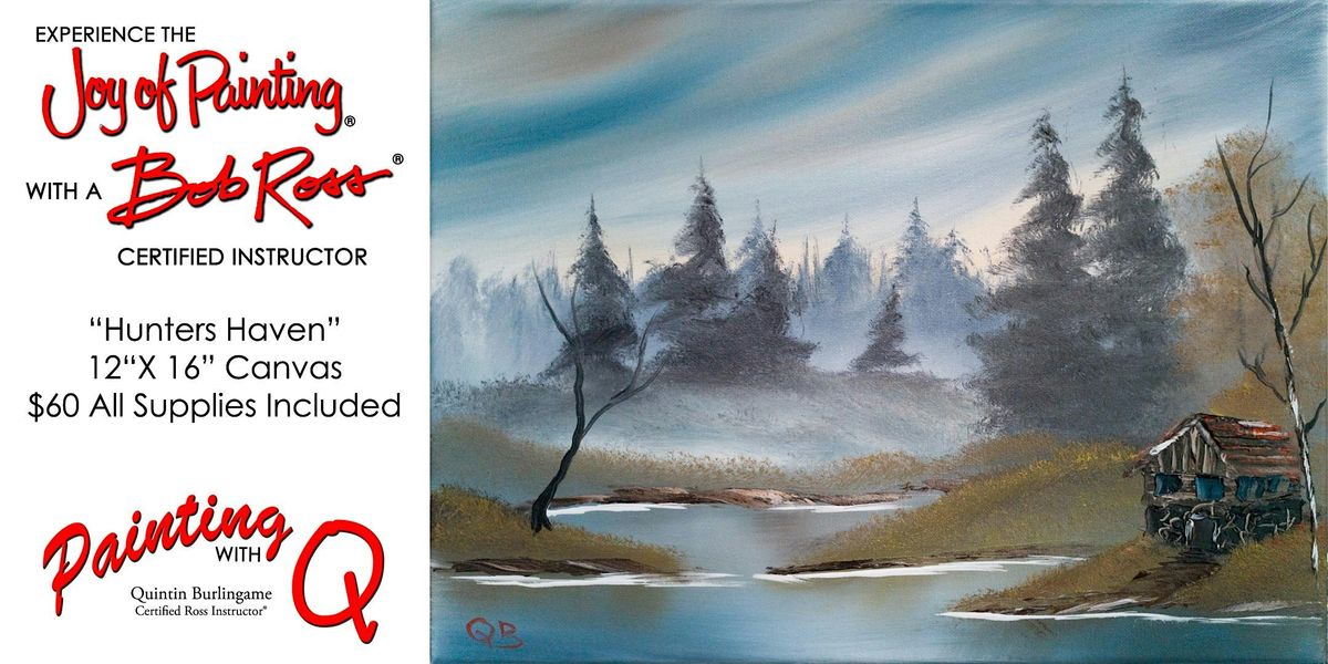 "Hunter's Haven" Bob Ross Workshop - White Bluff, 15 November | Event in White Bluff | AllEvents