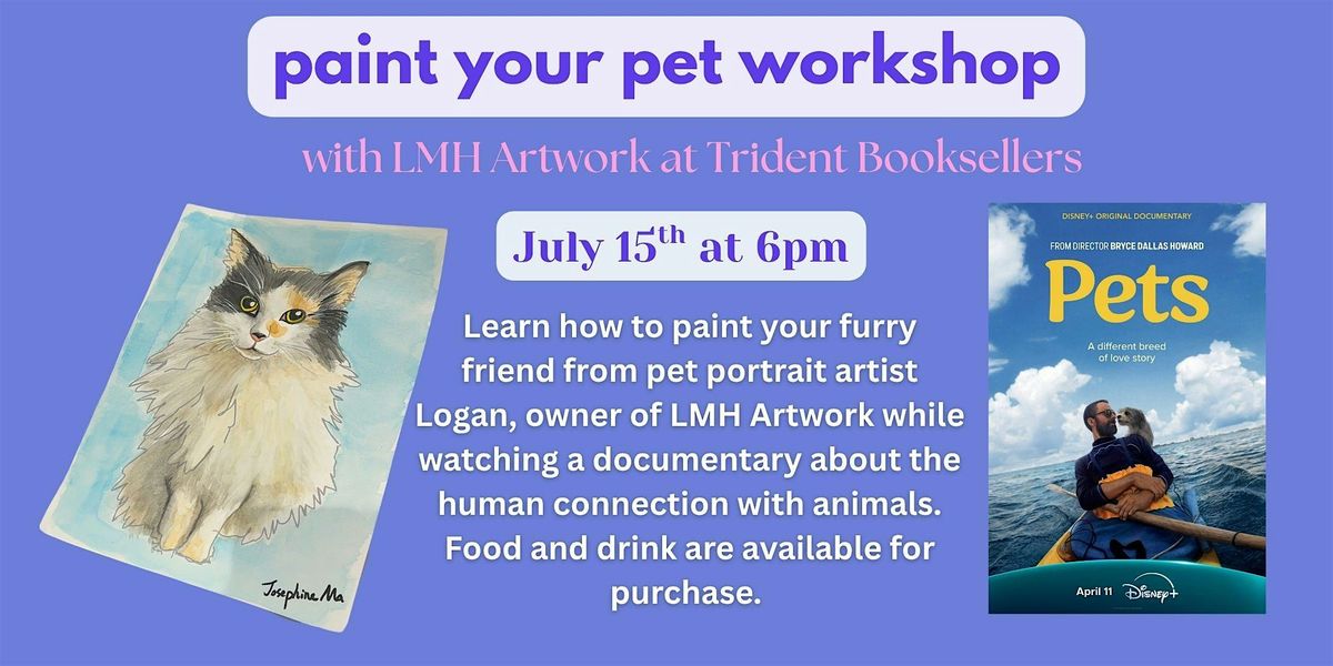 Paint your pet workshop | Event in Boston | AllEvents