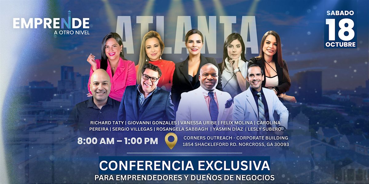 EMPRENDE A OTRO NIVEL, 18 October | Event in Norcross | AllEvents