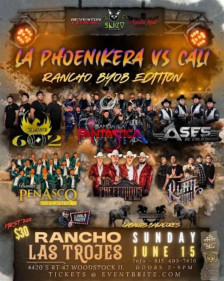 La Phoenikera Vs Cali Rancho Edition, 15 June | Event in Woodstock | AllEvents