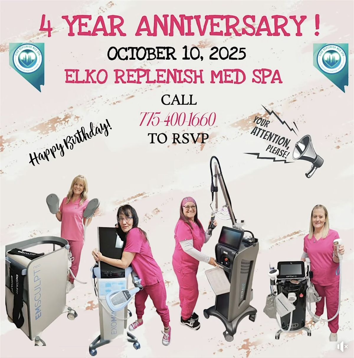 ERMS 4 Year Anniversary!, 10 October | Event in Elko | AllEvents