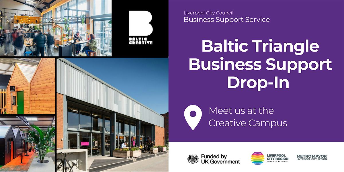 Business Support Drop-in | Event in Liverpool | AllEvents