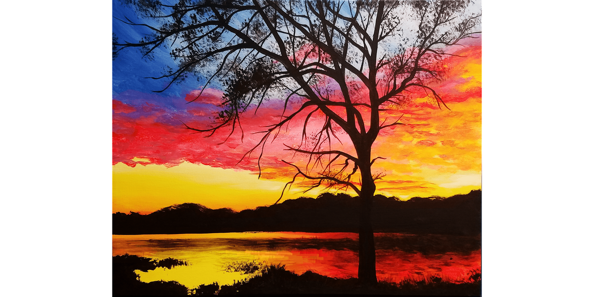 Spectacular Nightfall  - Paint and Sip in Boston | Classpop!™, 24 August | Event in Lexington | AllEvents