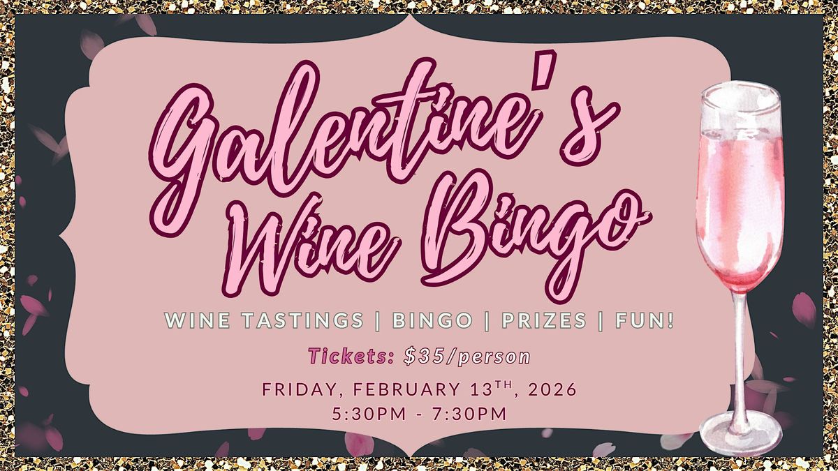 Galentines Wine Bingo
