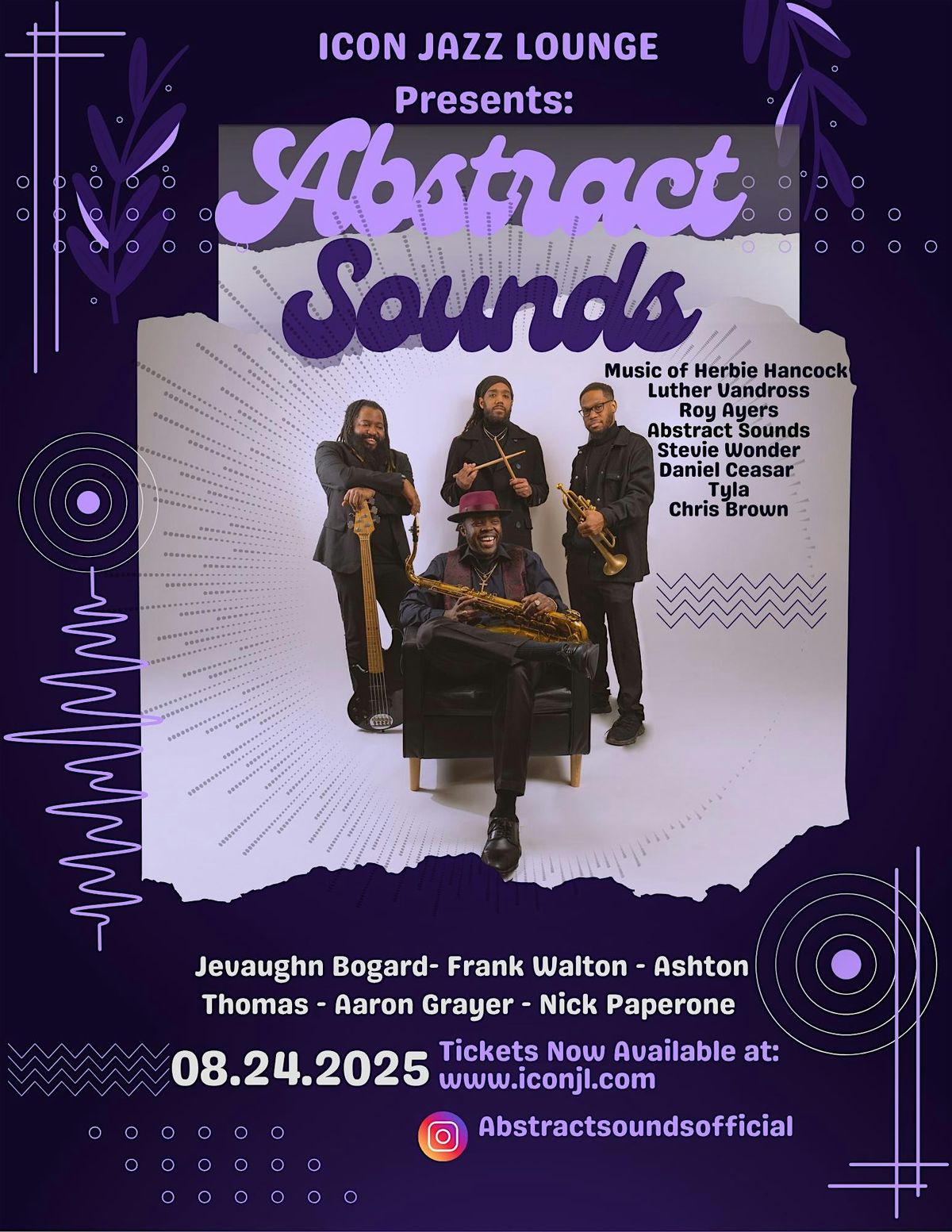 "Fusion in Motion: Abstract Sounds Brings the Beat to Jazz", 24 August | Event in Columbus | AllEvents
