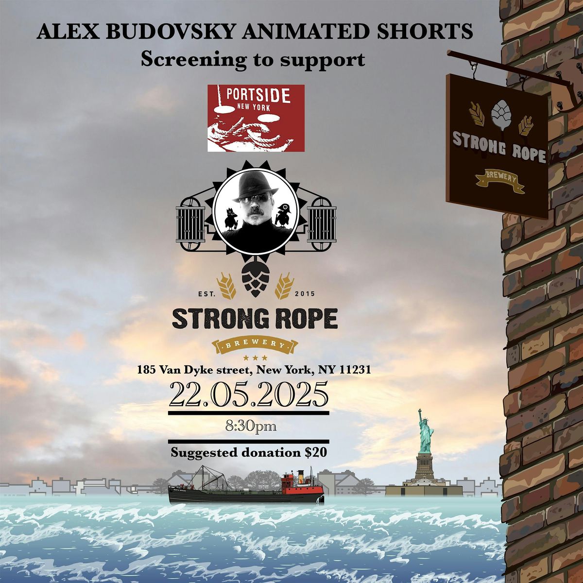 An Evening of Alex Budovsky Animated Shorts | Event in Brooklyn | AllEvents