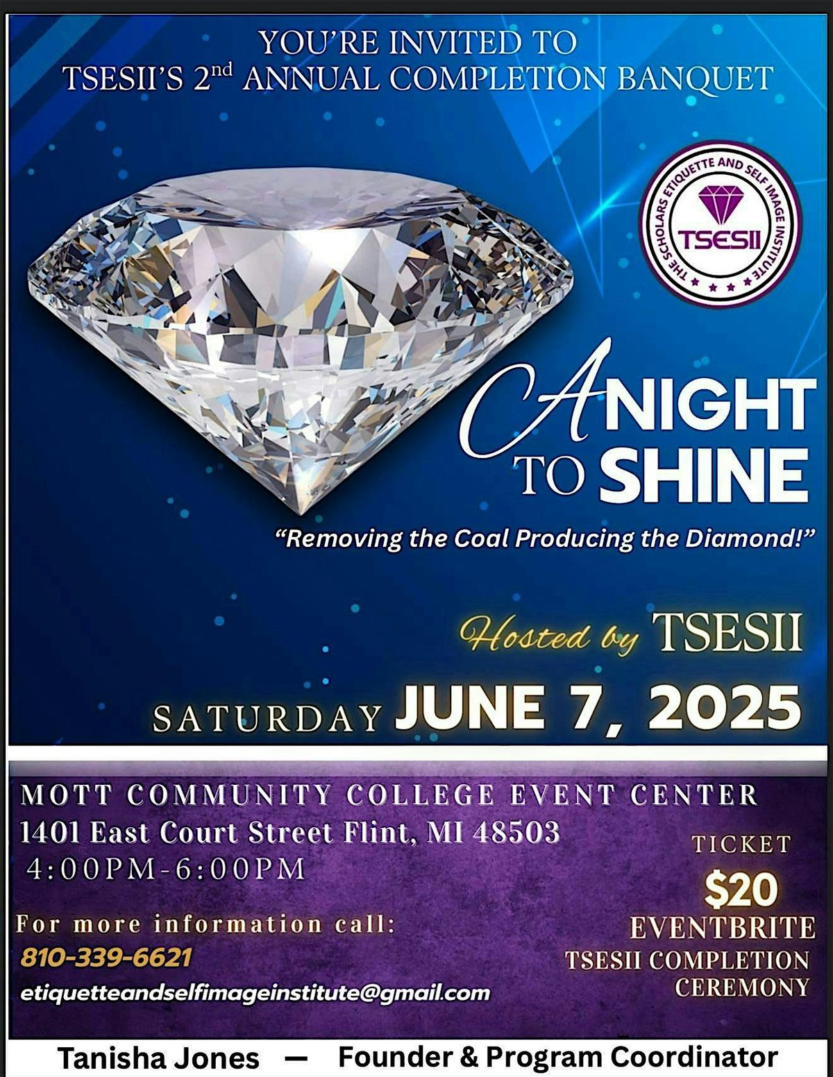 TSESII Completion Ceremony, 7 June | Event in Flint | AllEvents