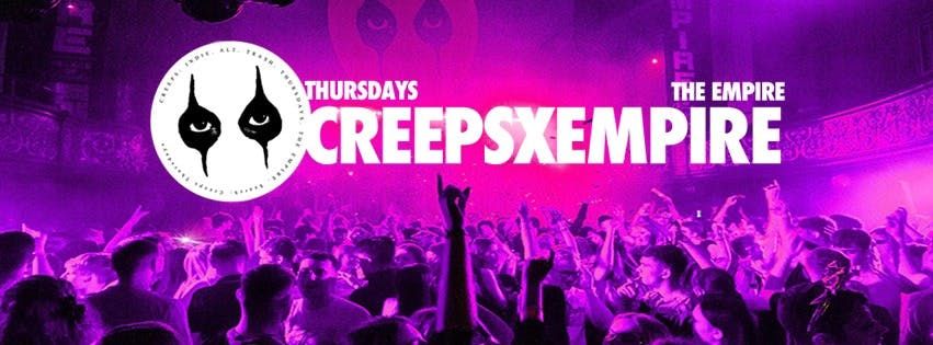 CREEPS THURSDAYS - 26TH JUNE , 26 June | Event in Middlesbrough | AllEvents