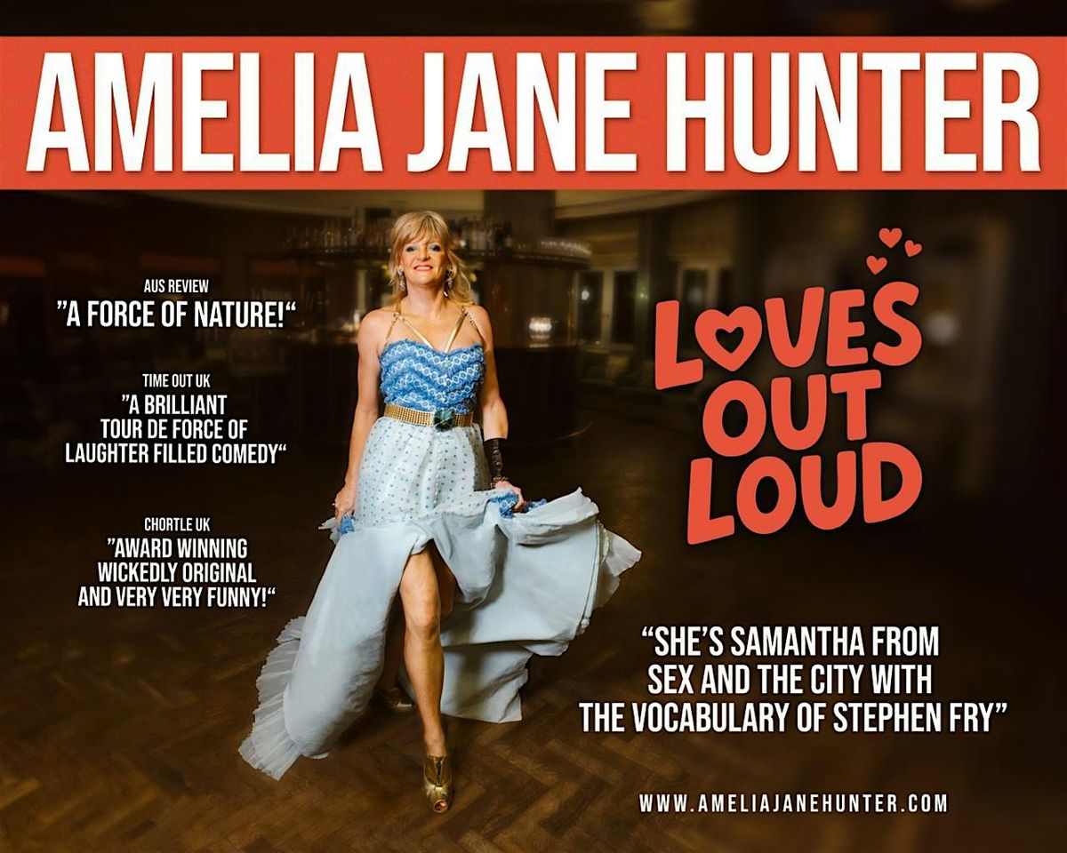 AMELIA JANE HUNTER: LOVES OUT LOUD in BARCELONA, 4 December | Event in Barcelona | AllEvents