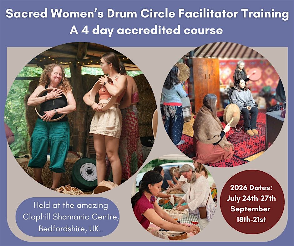 Sacred Women's Drum Circle Facilitator Training, 24 July | Event in Clophill | AllEvents