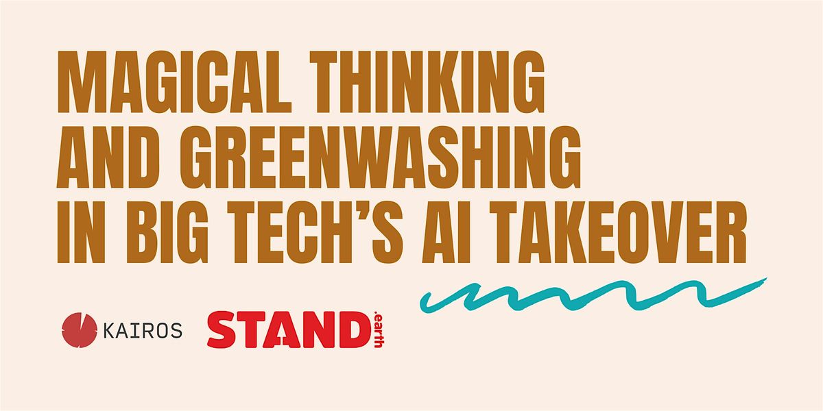 Magical Thinking and Greenwashing in Big Tech’s AI Takeover, 25 September | Event in New York | AllEvents