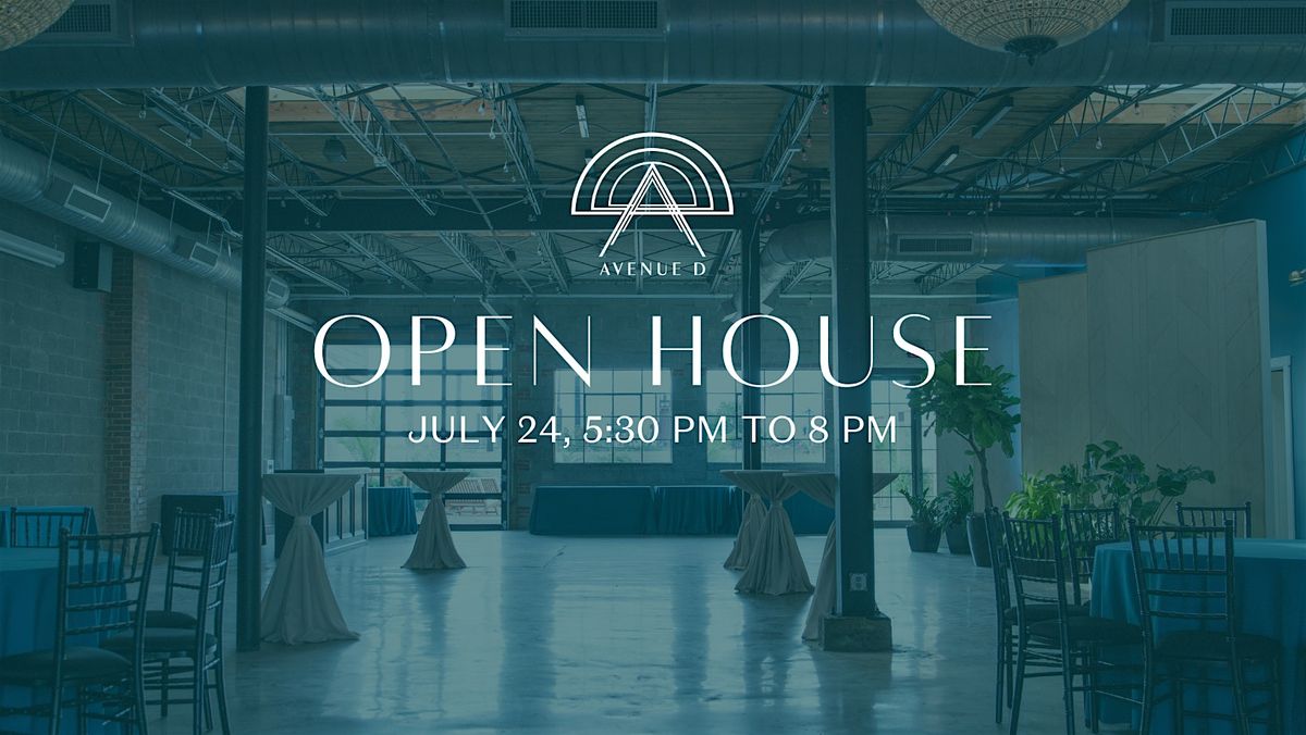 Avenue D Events Open House, 24 July | Event in Birmingham | AllEvents
