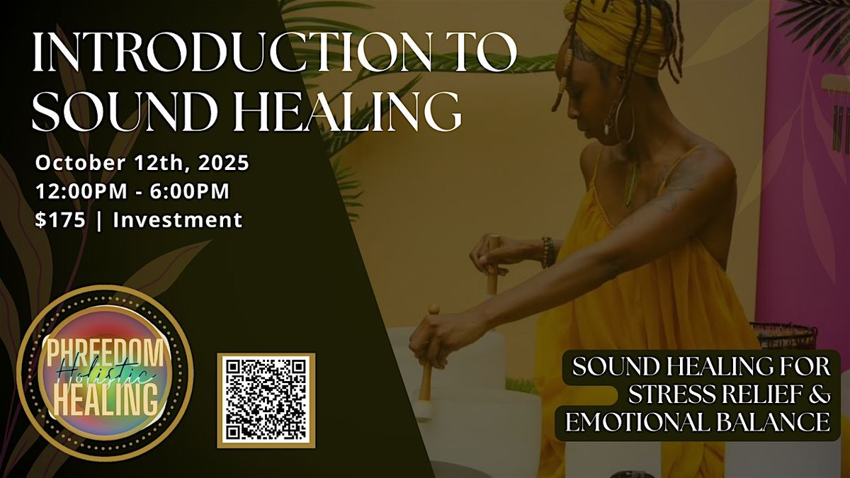 Intro to Sound Healing, 12 October | Event in Fayetteville | AllEvents