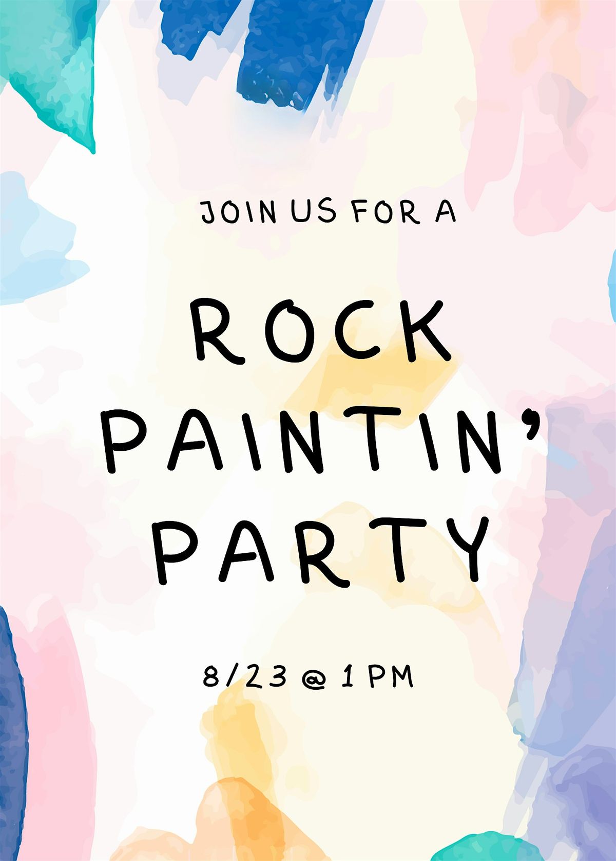 Kids- Rock Paintin' Party, 23 August | Event in Beckett Ridge | AllEvents