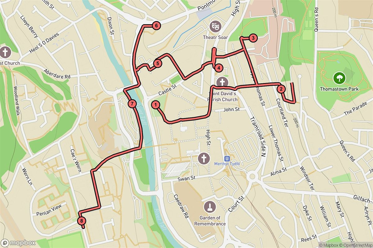 Merthyr Tudful Audio Tour: Discover Merthyr's Historic Heartbeat | Event in Pontypridd | AllEvents