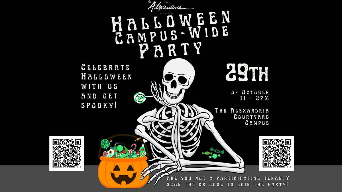 Halloween Campus Party at The Alexandria San Carlos, 29 October | Event in San Carlos | AllEvents