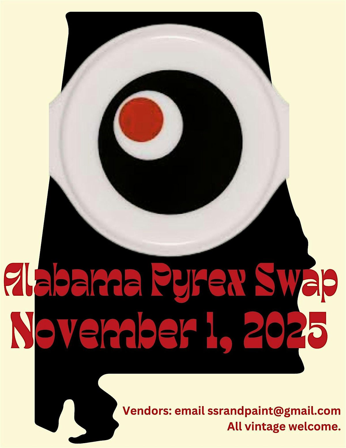 Alabama Pyrex Swap 2025 Early Bird and Vendor Ticket, 1 November | Event in Adger | AllEvents