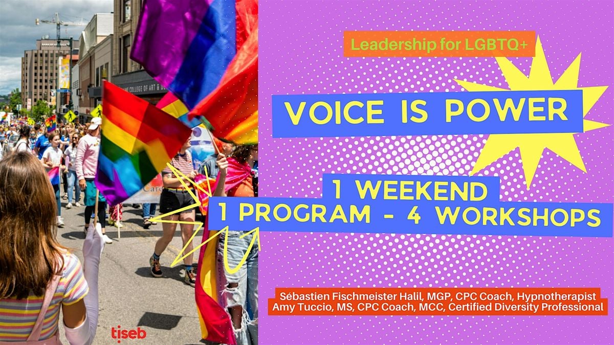 Weekend Leadership Program for LGBTQ+ Community: Voice is Power, 31 October | Event in Madison | AllEvents