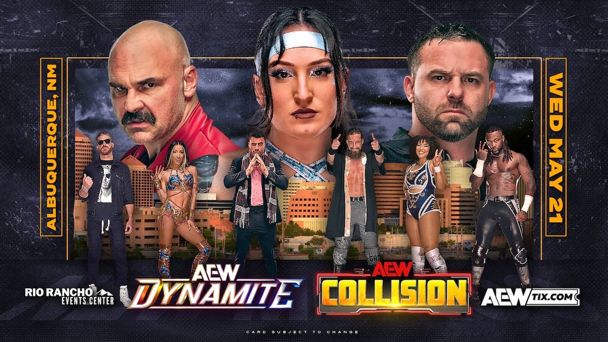 AEW Dynamite and AEW Collision at El Paso County Coliseum, 28 May | Event in El Paso | AllEvents