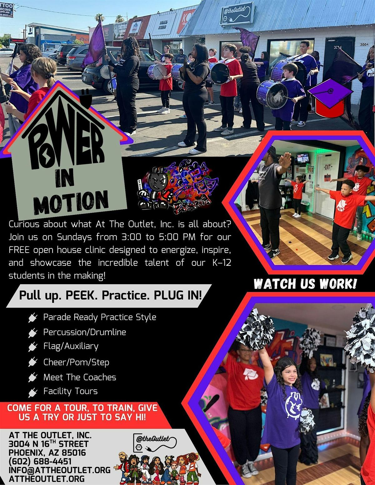 Power in Motion - FREE Open House Practice Sessions on Sundays | Event in Phoenix | AllEvents