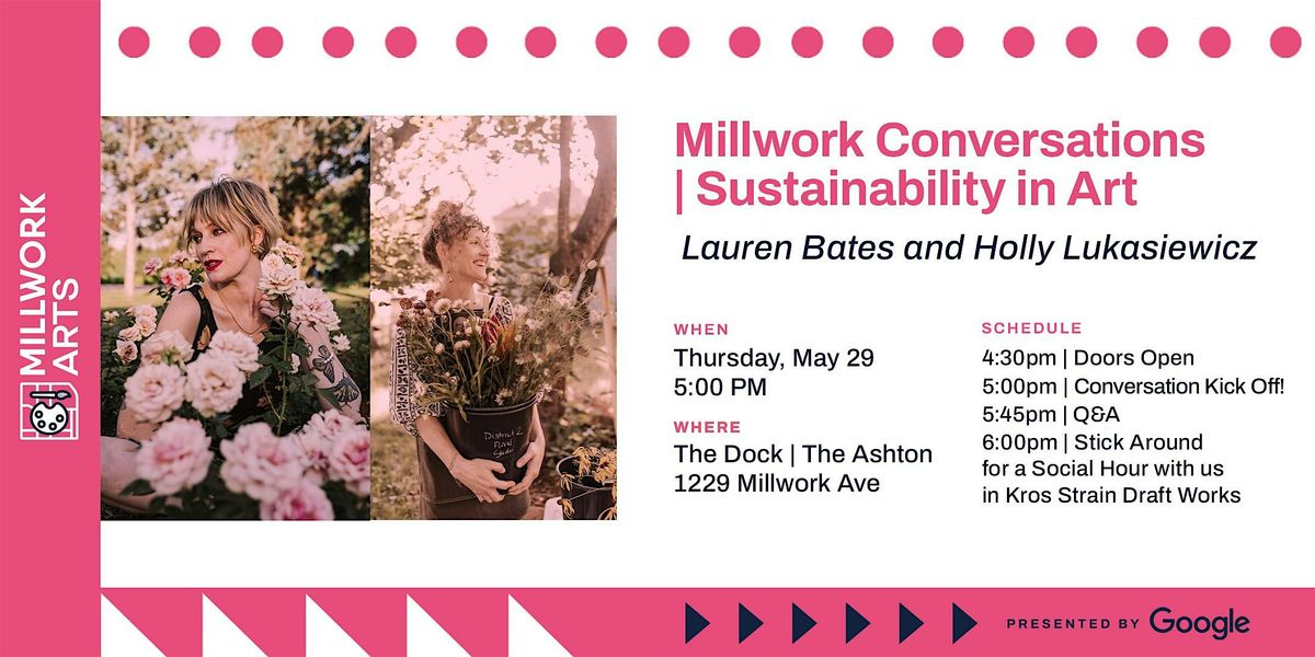 Millwork Conversations | Sustainability In Art, 29 May | Event in Omaha | AllEvents