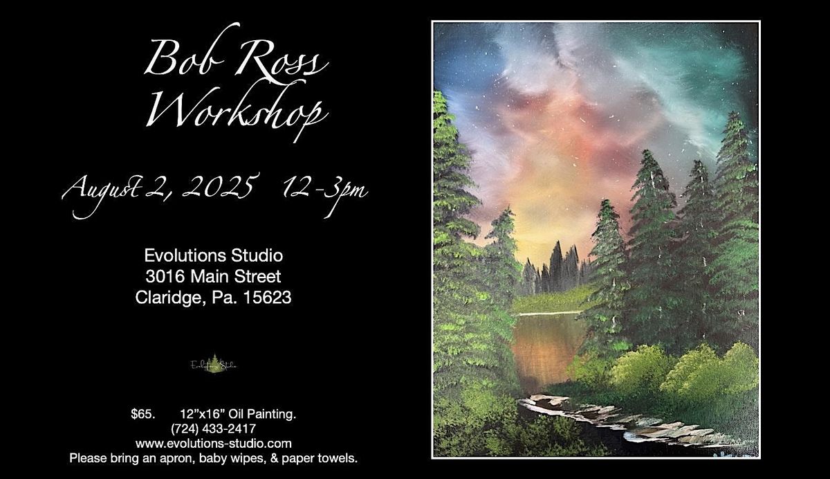 Galaxy Grandeur - August 2, 2025 - Bob Ross Workshop, 2 August | Event in Claridge | AllEvents
