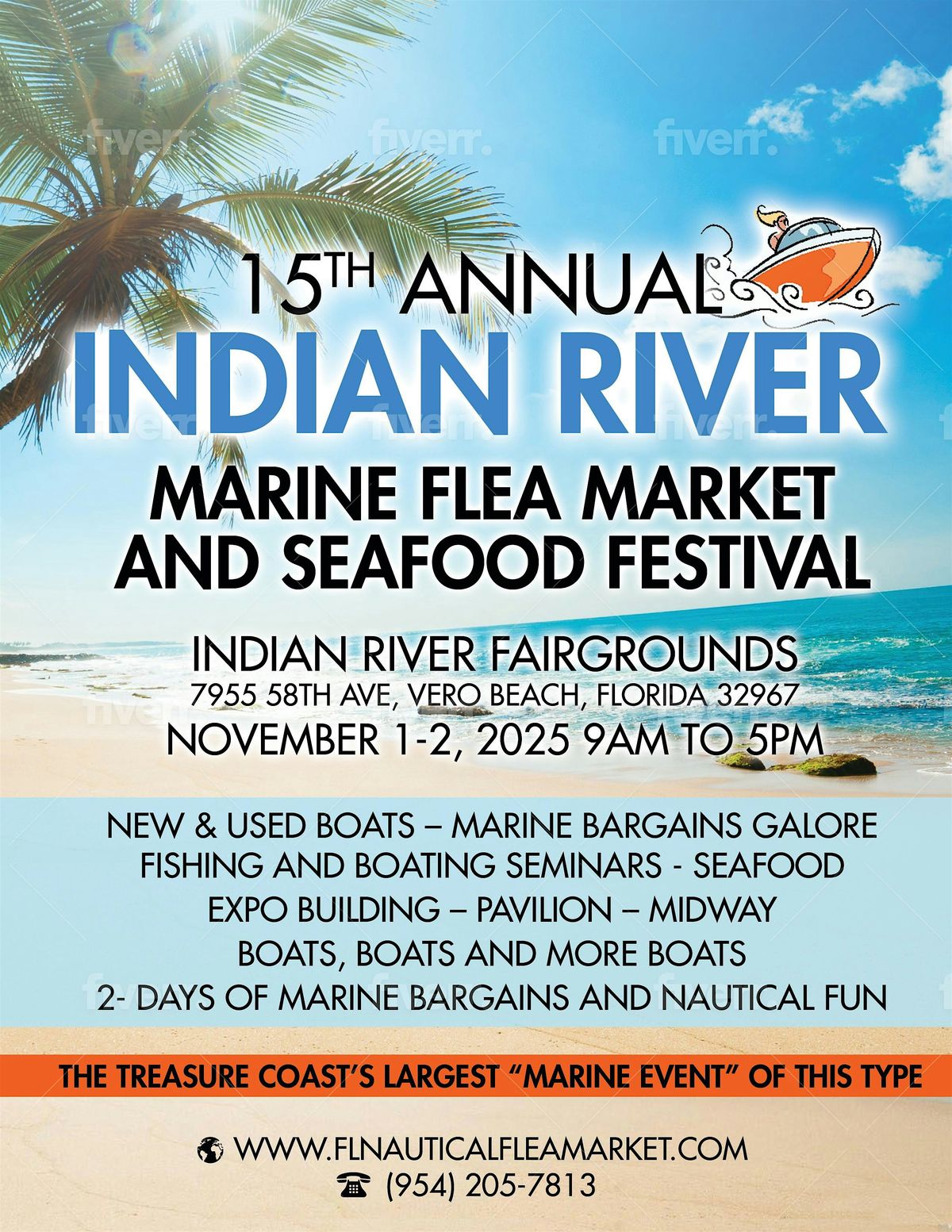 17th Annual Indian  Marine Flea Market and Seafood Festival, 1 November | Event in Vero Beach | AllEvents