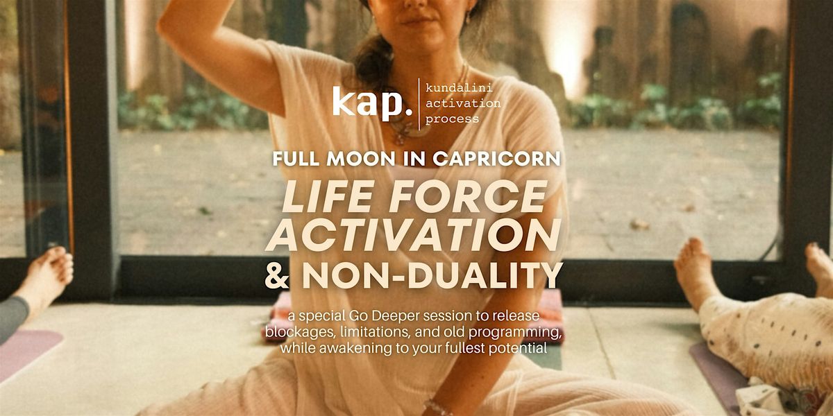 Full Moon in Capricorn: KAP  Go Deeper (Kundalini Activation Process), 9 July | Event in Austin | AllEvents