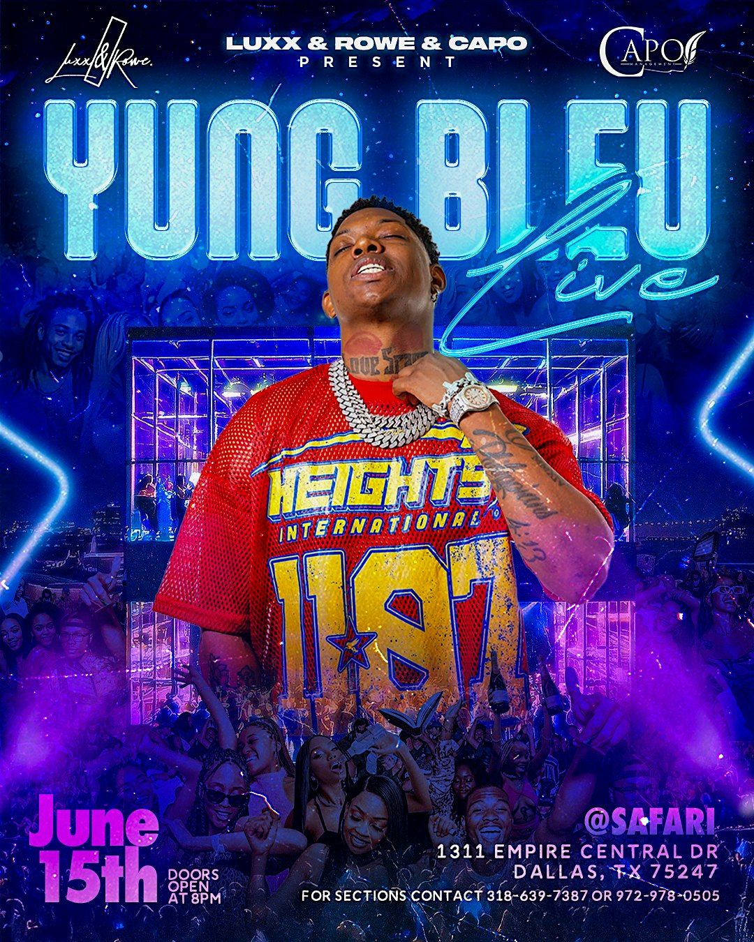 Yung Bleu Live At Safari, 15 June | Event in Dallas | AllEvents