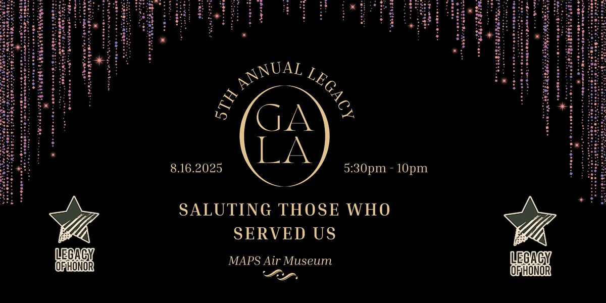 Legacy Gala 2025: Saluting Those Who Served Us, 16 August | Event in North Canton | AllEvents