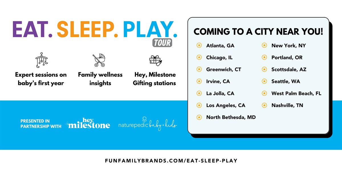 Eat Sleep Play Tour  Seattle presented by Hey, Milestone & Naturepedic, 26 July | Event in Bellevue | AllEvents