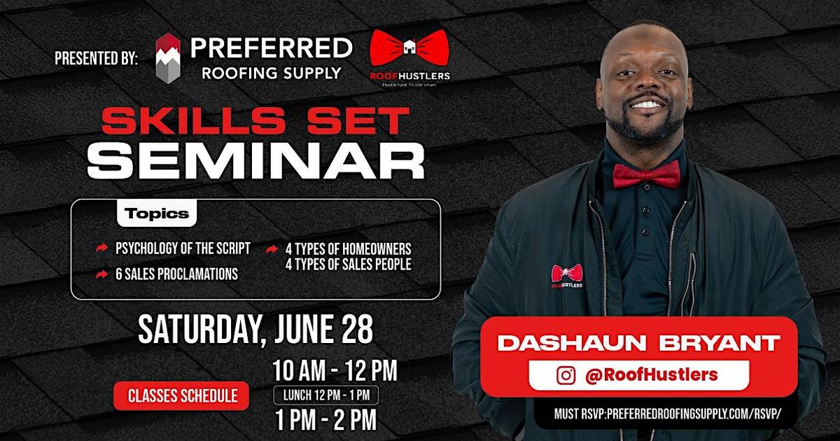 Skills Set Seminar, 28 June | Event in Tucker | AllEvents