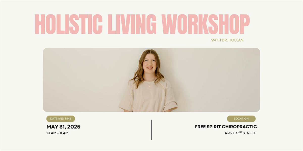 Holistic Living Workshop, 31 May | Event in Tulsa | AllEvents