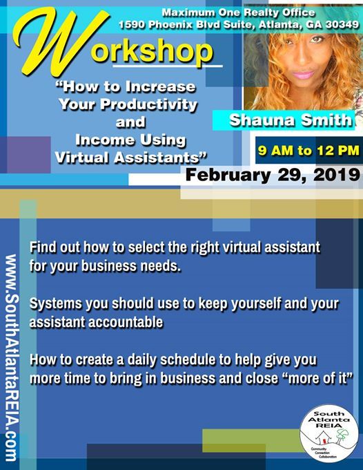 How to Increase Your Productivity and Using VA, Maximum One