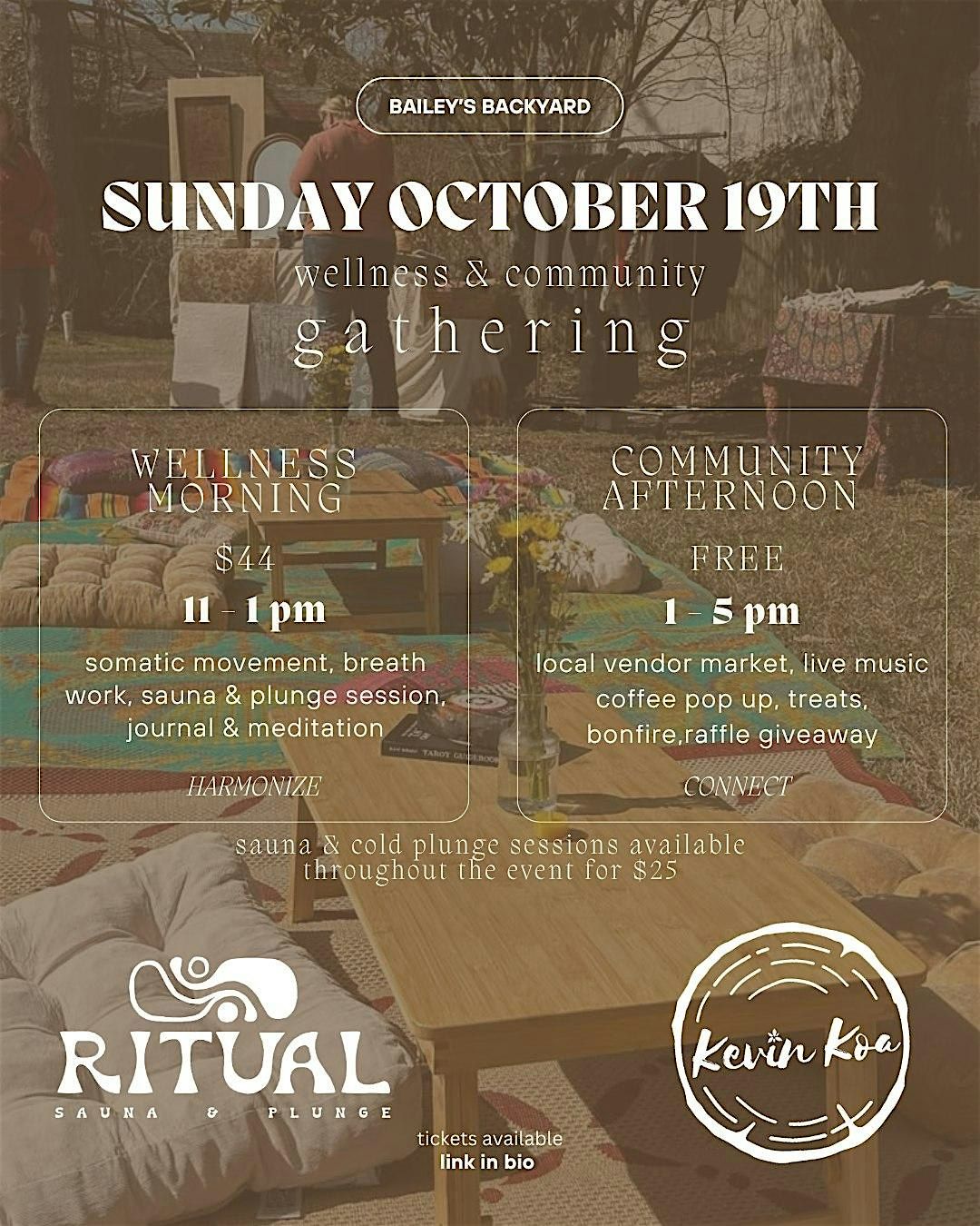 Wellness & Community Gathering, 19 October | Event in Arnold | AllEvents